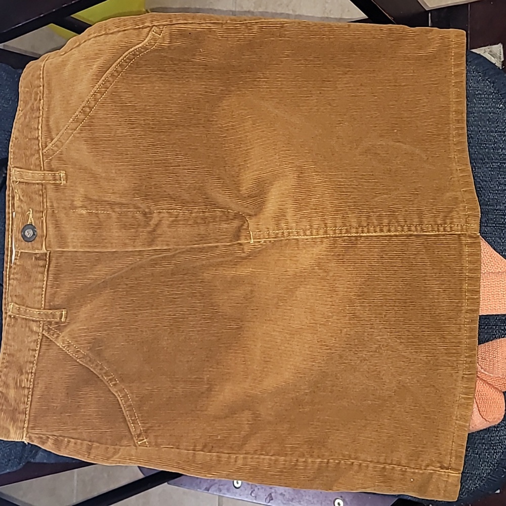 Guess Tan Pencil Skirt Knee-length Casual